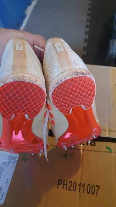 Bicos Adidas Adizero MD White Solar nr42