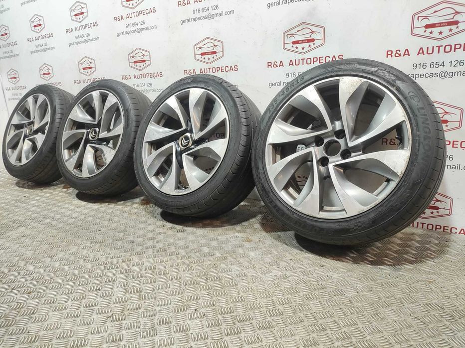 Conjunto Jantes R18 Citroen DS5 2011 a 2016 Original