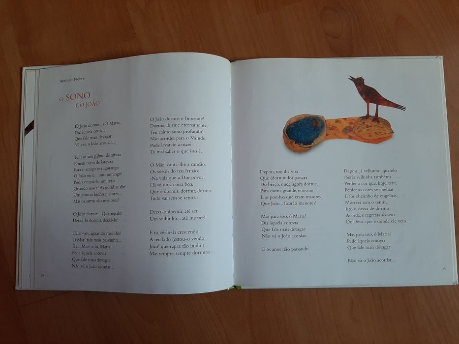 Livro "O meu primeiro álbum de poesia" de Alice Vieira; Ilustração: Da