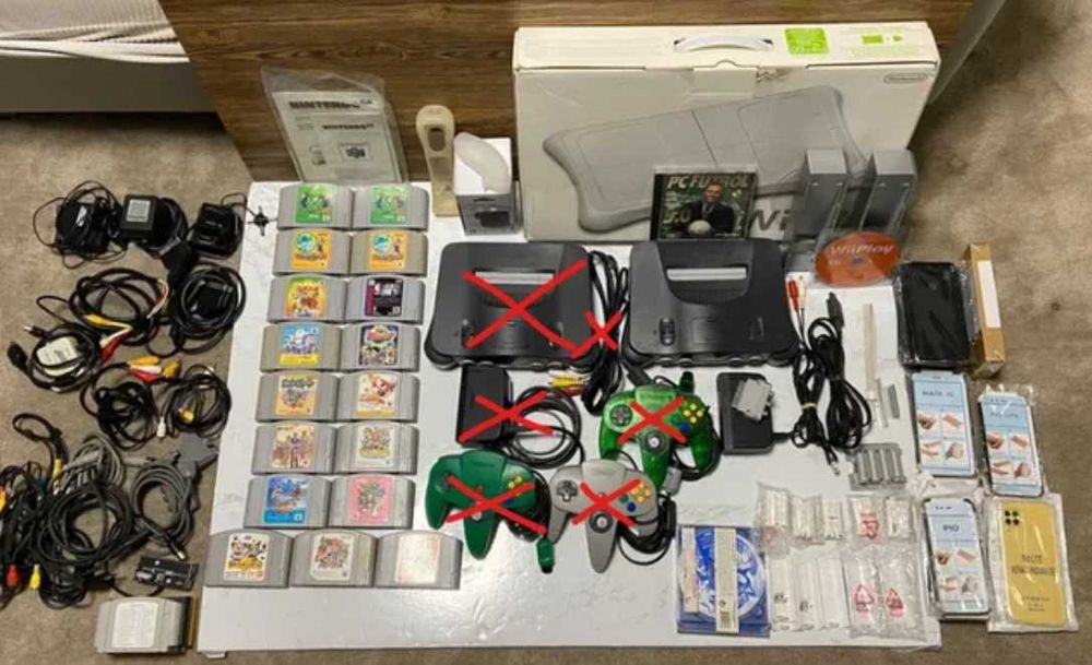 Nintendo 64, Sega, and Matutano Tazos Games, Consoles, and Accessories64586338759939121