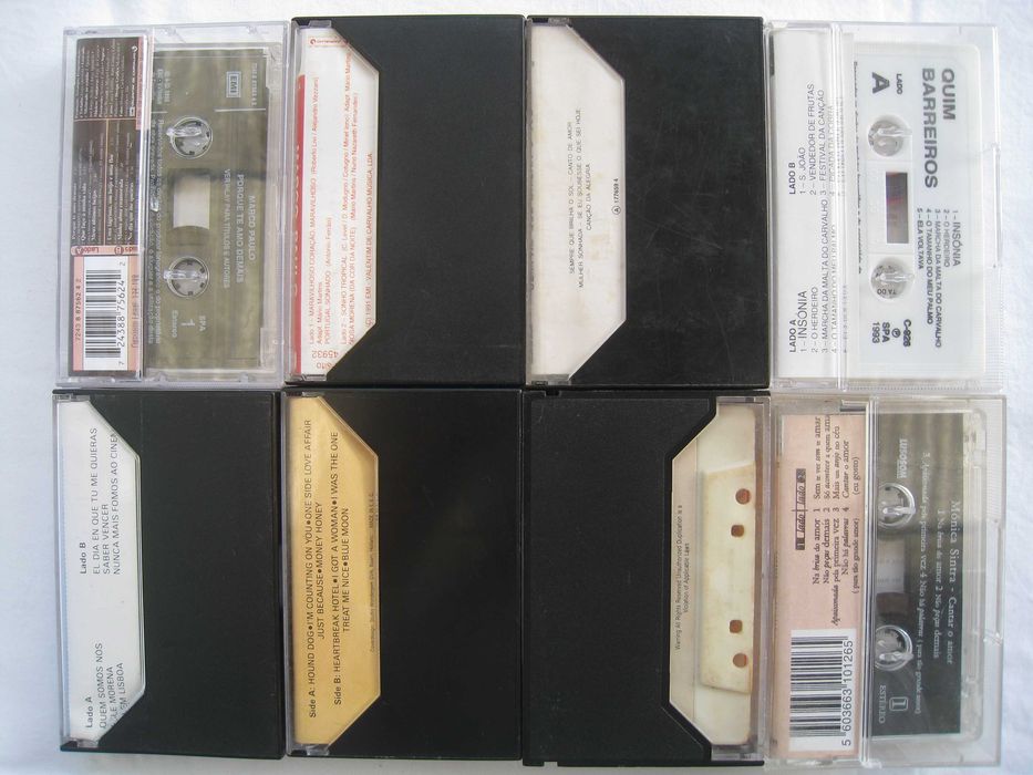 Cassetes audio antigas originais (K7)