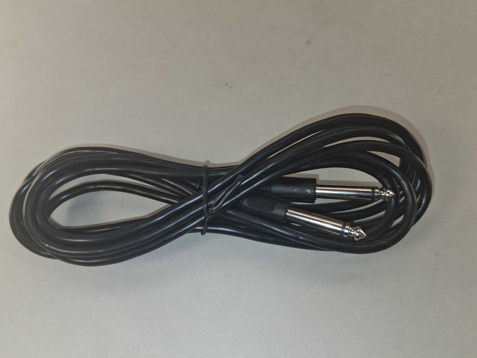 N057 Kabel Instrumentalny Jack 6,3 Mm Mono Audio Przewód 3M