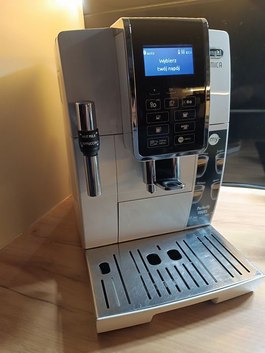 Ekspres do kawy  DeLonghi Dynamica ECAM350.35.W