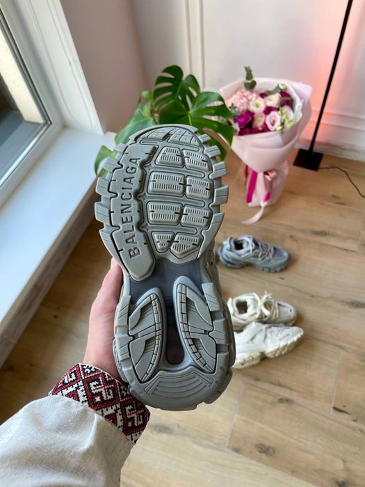 Balenciaga Track 3.0 Gray Premium • Кросівки Баленсіага Трек (сірі)