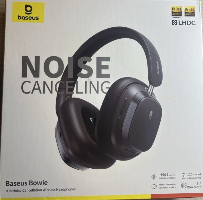 Наушники Baseus Bowie H1S Bluetooth 5.4 ANC 46dB