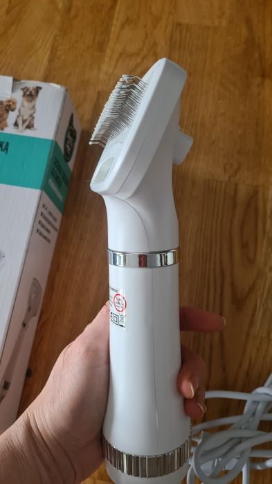 Szczotka z suszarką dla zwierząt