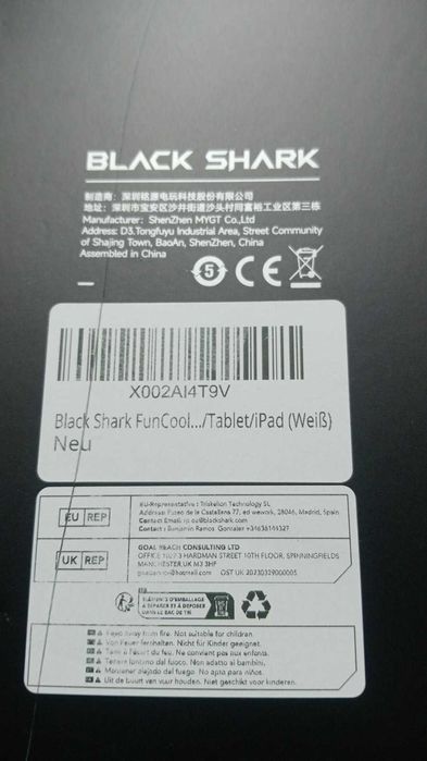 Black Shark Funcooler 5 - Cooler Magnético para Smartphone / Tablet