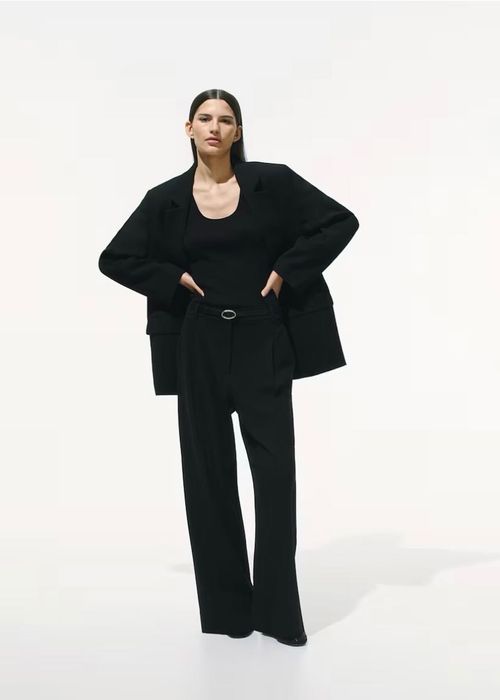 Брюки с высокой посадкой от H&M