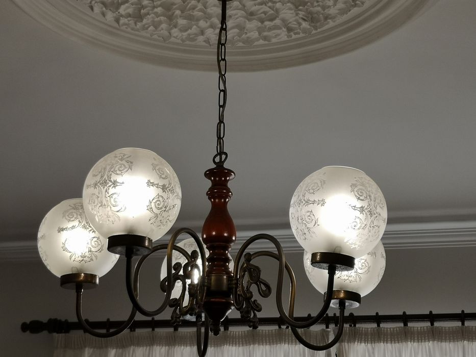 Candeeiro de teto vintage