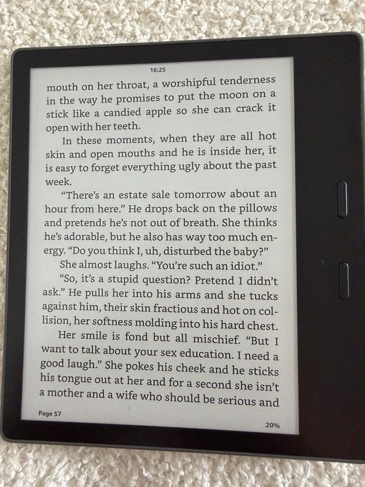 Kindle Oasis 7” (2024) como novo + capa
