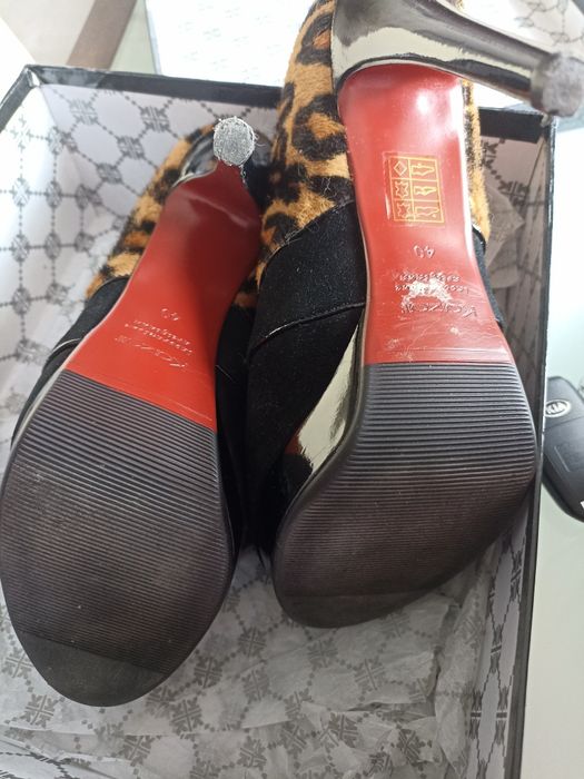 Kazar buty wysoki obcas.