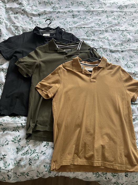 Zestaw 3 męskich koszulek polo