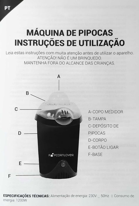 Pipoqueira Elétrica
