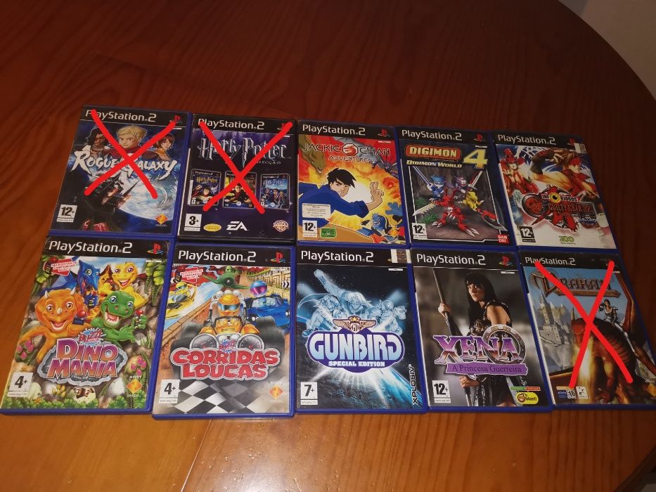Vários Jogos Ps2
