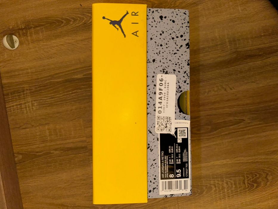 (Esclusivo) NIKE Air Jornan Millitary Yellow