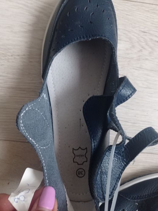 Buty skorzane 37 nowe