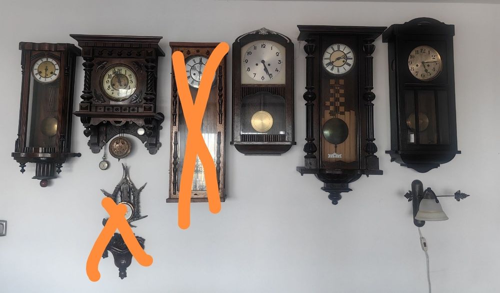 Zegary wiszące działające