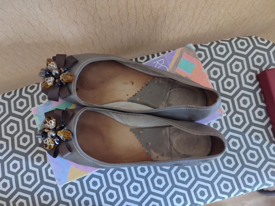 Балетки жіночі шкіряні  39 р