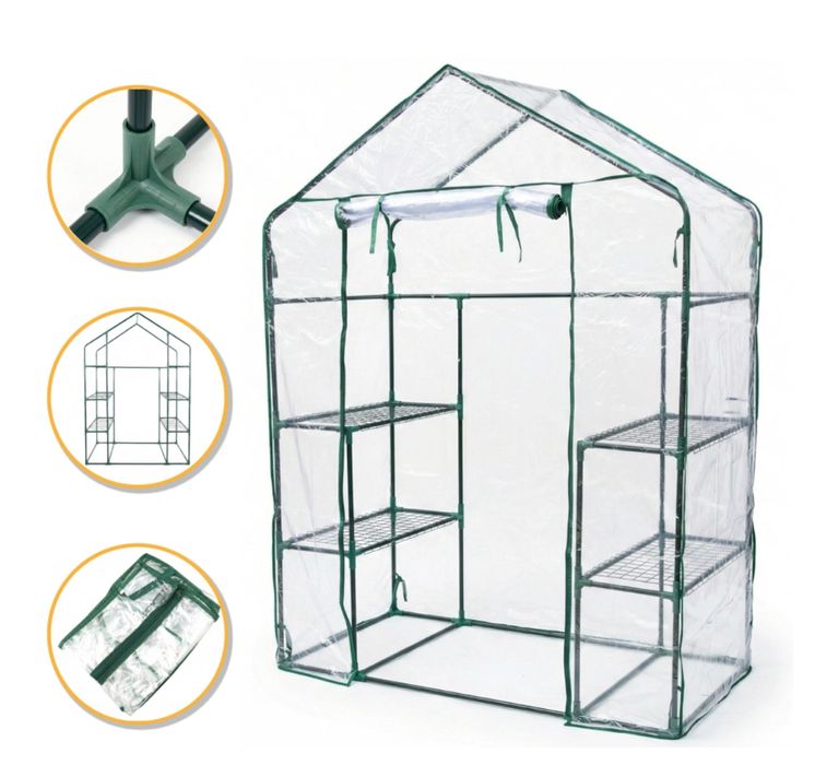 Теплиця-стелаж, парник для розсади / ОЛХ доставка / різні розміри