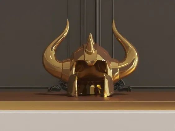 Capacete Ouro Taurus Aldebaran Saint Seiya