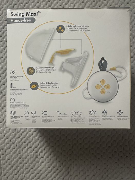 Laktator medela swing maxi hands-free