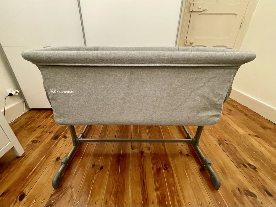 Berço Co-Slepping KINDERKRAFT Neste Up Cinzento Claro