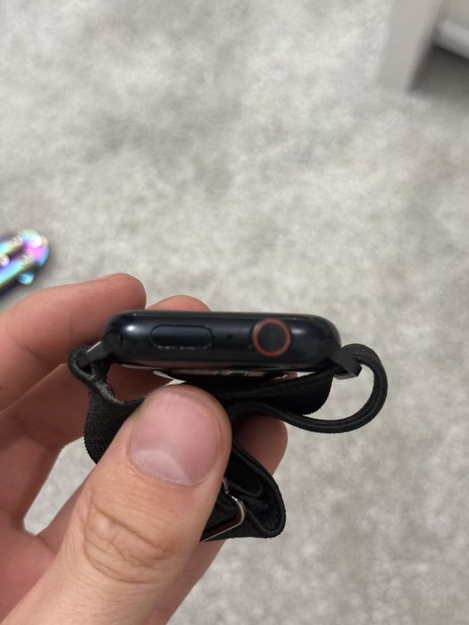 Apple watch series 8 45 mm cellular czarny