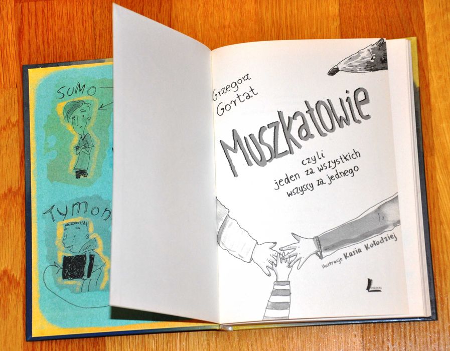 Książka „Muszkatowie, czyli jeden za wszystkich, wszyscy za jednego”