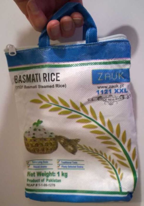 Woreczek worek jutowy niebieski torebka zamek błyskawiczny 1,5L BOHO