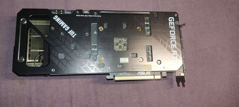 RTX 3060 ti Asus TUF GDDR6