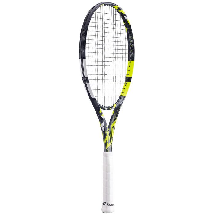 RAQUETE DE TÉNIS ADULTO PURE AERO TEAM 285G CINZENTO AMARELO