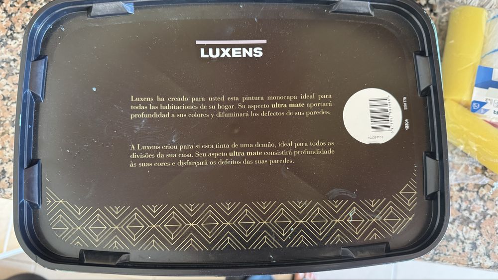 Tinta luxens mate - aberta