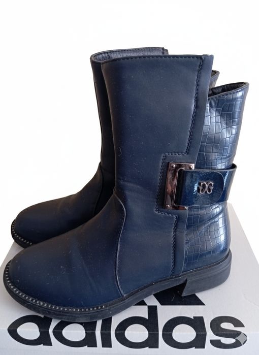 Стильні чобітки черевички сапожки для дівчинки демісезон 35р 23 см