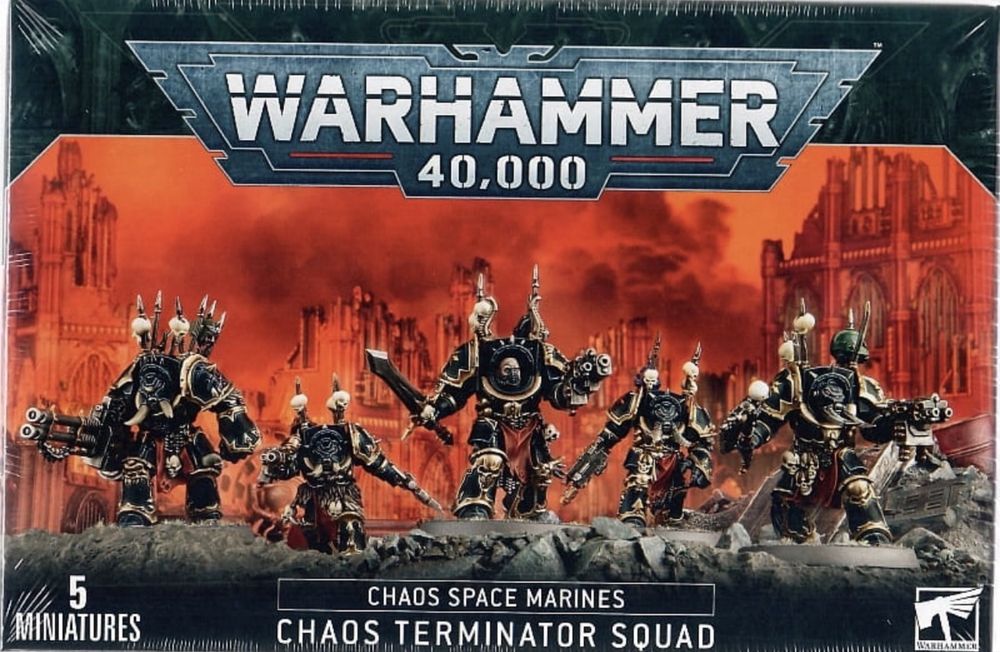 Warhammer 40K Chaos Space Marines Terminators – nowe wypraski