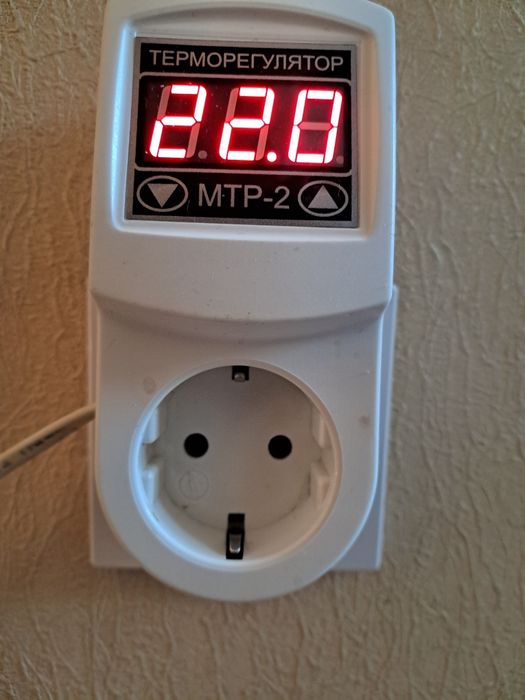 Цифровий Терморегулятор МТР 2 /ЦТРЗ-2Ч В РИЗЕТКУ
