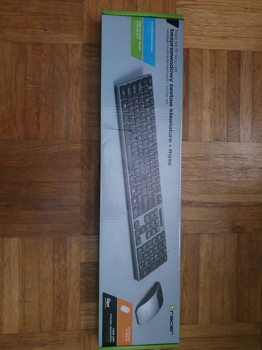 Klawiatura i myszka Tracer komplet bezprzewodowa  Nowe