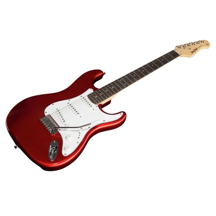 Gitara elektryczna Harley Benton Strat ST-20 CA czerwona + kabel