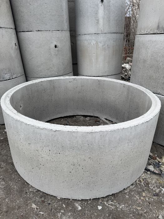 Еврокольца, бетонные кольца, Жб кольца, крышки, днища