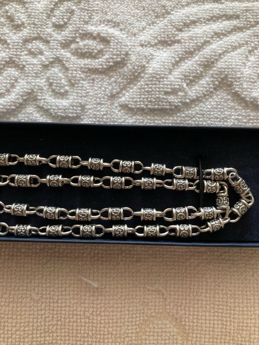 Срібний ланцюжок фантазійне плетення ~38г/72см