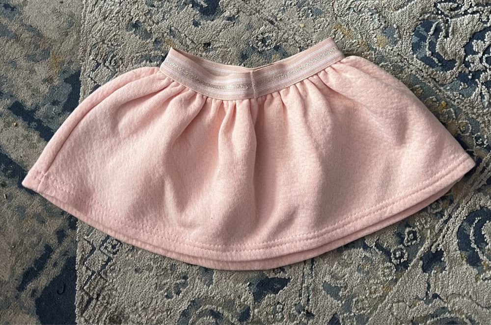 Całkowicie nowa morelowa rozkloszowana spodniczka rozm.74