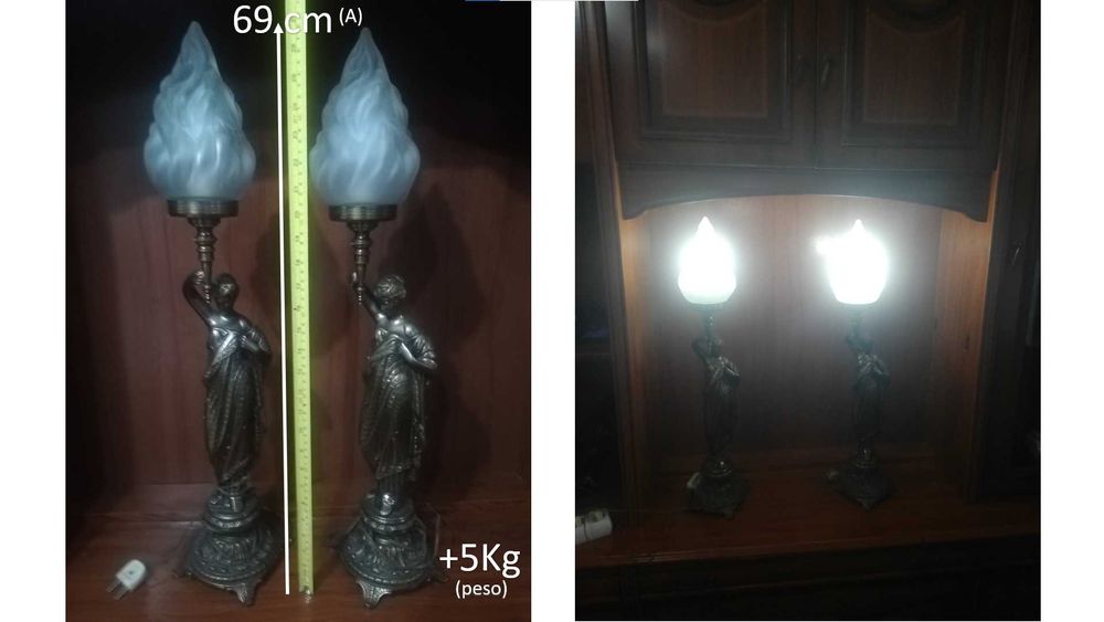 Candeeiros em Bronze