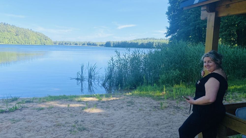 Domek nad jeziorem