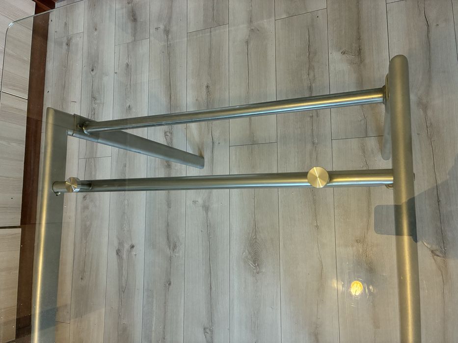 Stół szklany 160x90cm w dobrym stanie