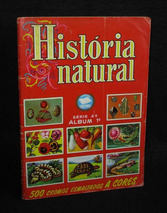 Caderneta Cromos Colecção Cultura História Natural 1958