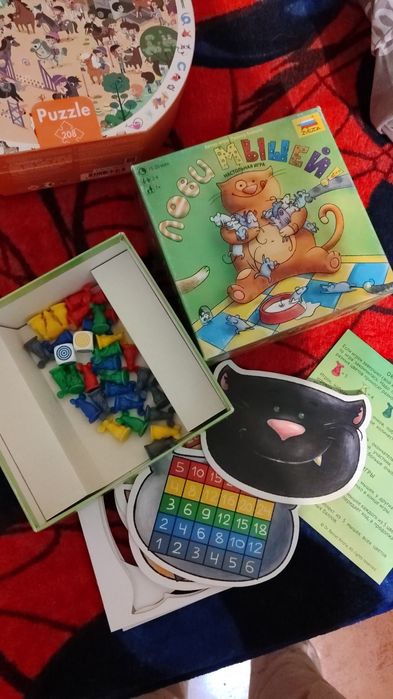 Дитячі настільні ігри haba та інші