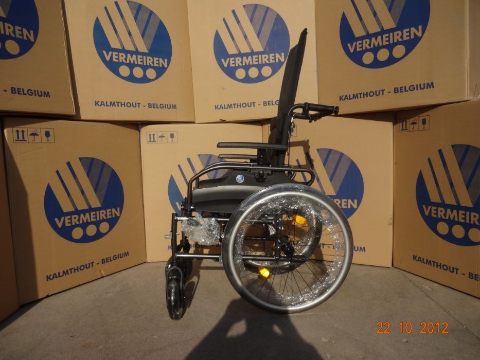 Wózek inwalidzki Vermeiren D200/30 oparcie odchylane