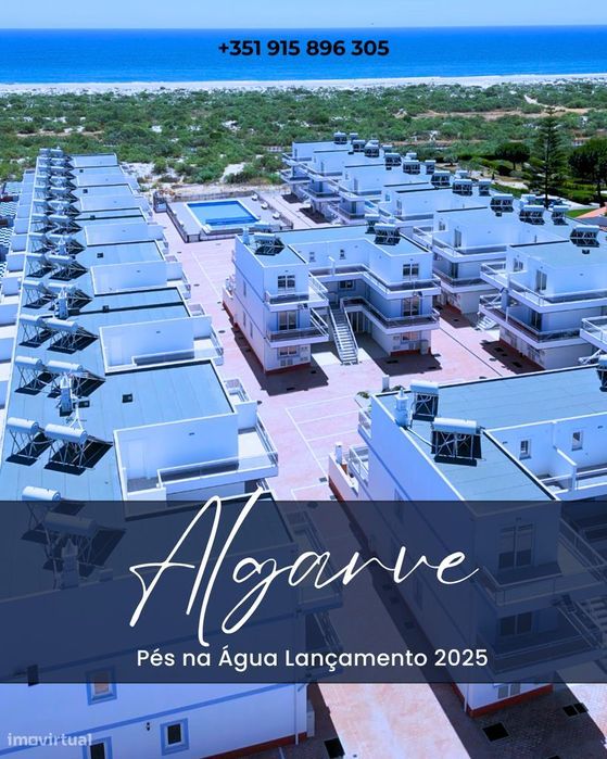 Condomínio Pés na Água T0 e T1 Duplex, na Praia da Lota, Algarve