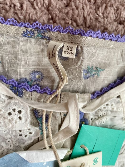 Платье летнее, прошва, лен, дизайнерское