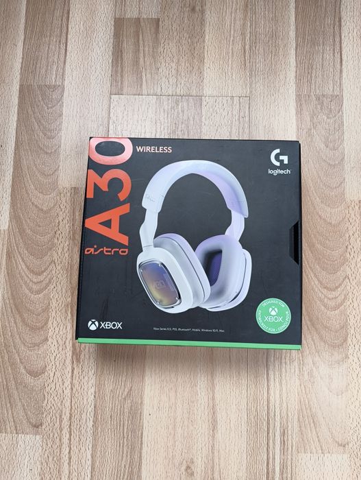 Навушники з мікрофоном Logitech ASTRO A30 WIRELESS White