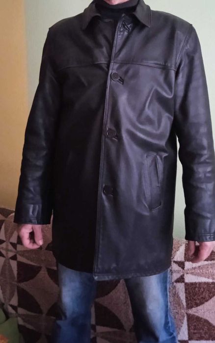 Куртка кожаная мужская